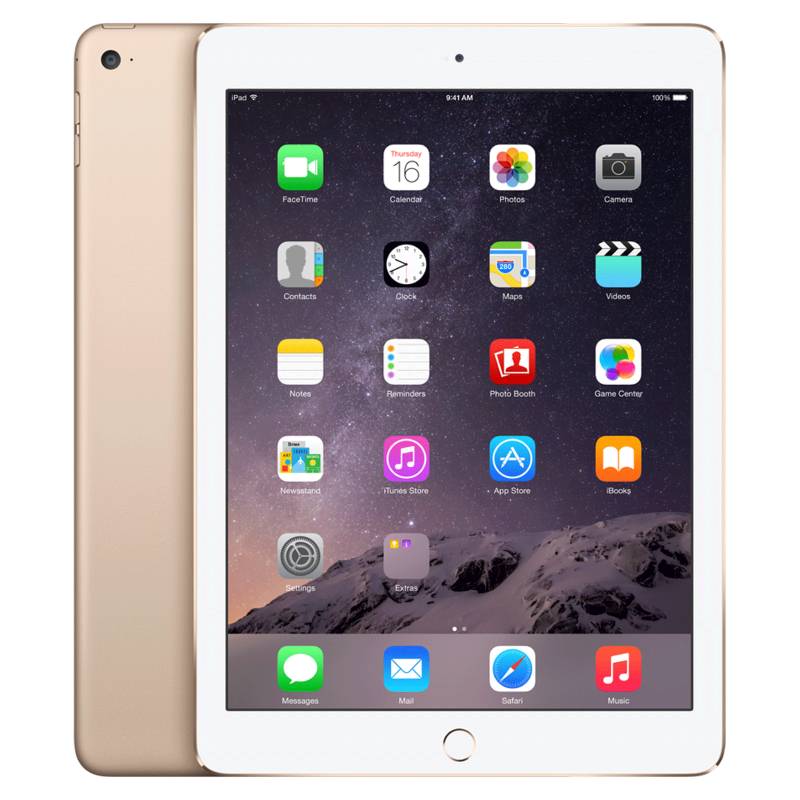 Apple - iPad Air 2 Wi-Fi 64GB Dorado MD785E/A