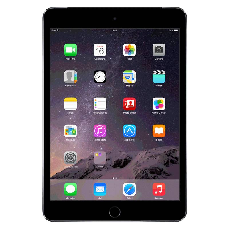 Apple - iPad Air 2 Wi-Fi + Cellular 64GB Gris
