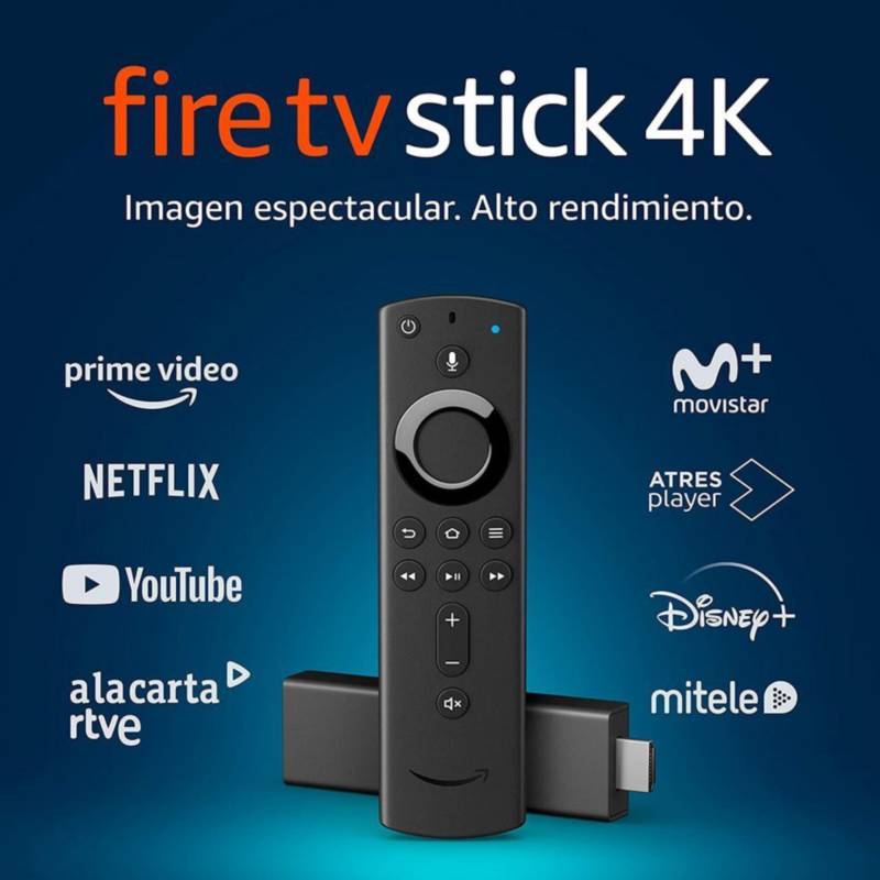 AMAZON - Amazon Fire Tv Stick 4k - Convertidor A Smart Tv S