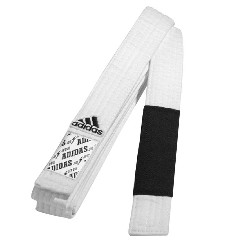 ADIDAS - Cinturón Ju Jitsu A1 Blanco con Negro 