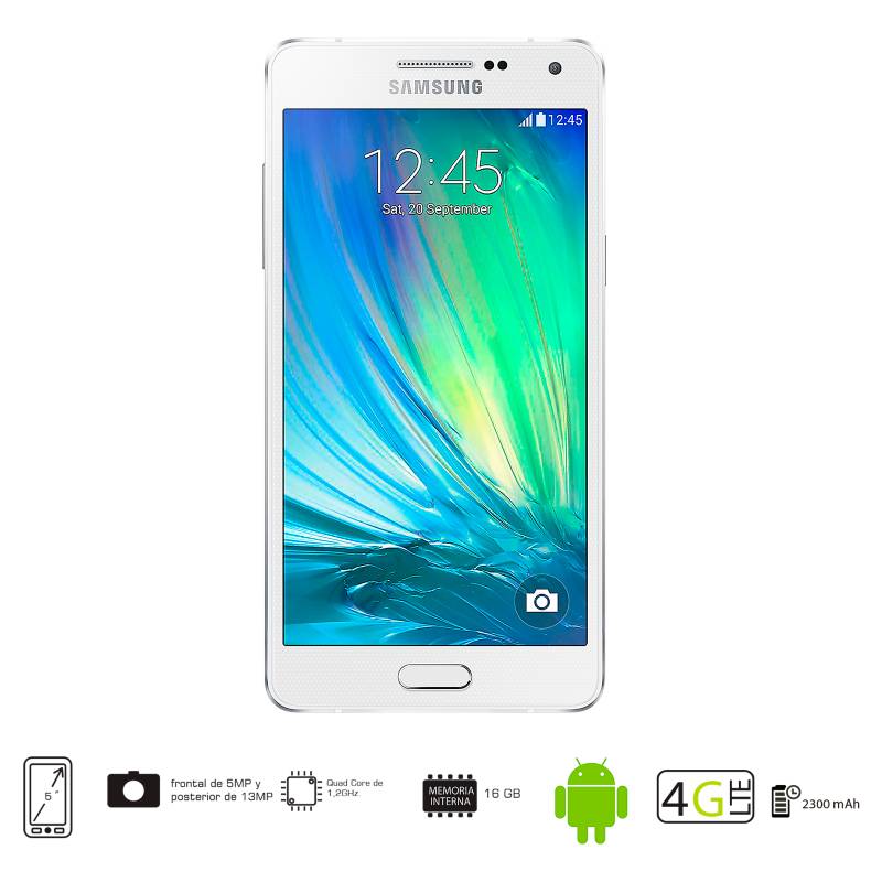 SAMSUNG - Celular Libre Galaxy A5 Blanco 