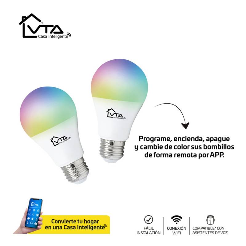 VTA - Kit Bombillos Led Wifi Vta