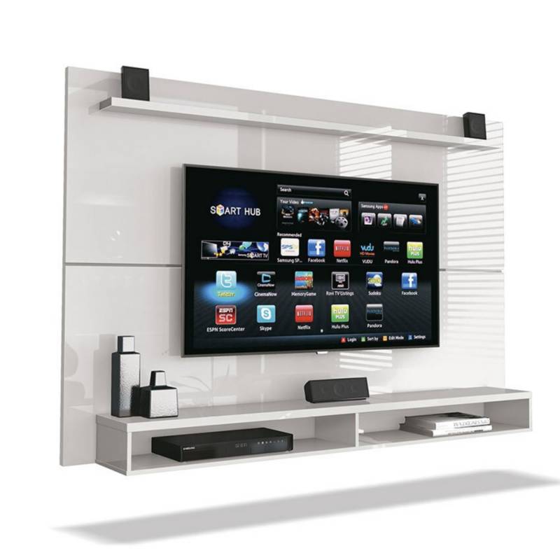 MUEBLES 20 20 - Panel Tv Maxi 1.8 Blanco