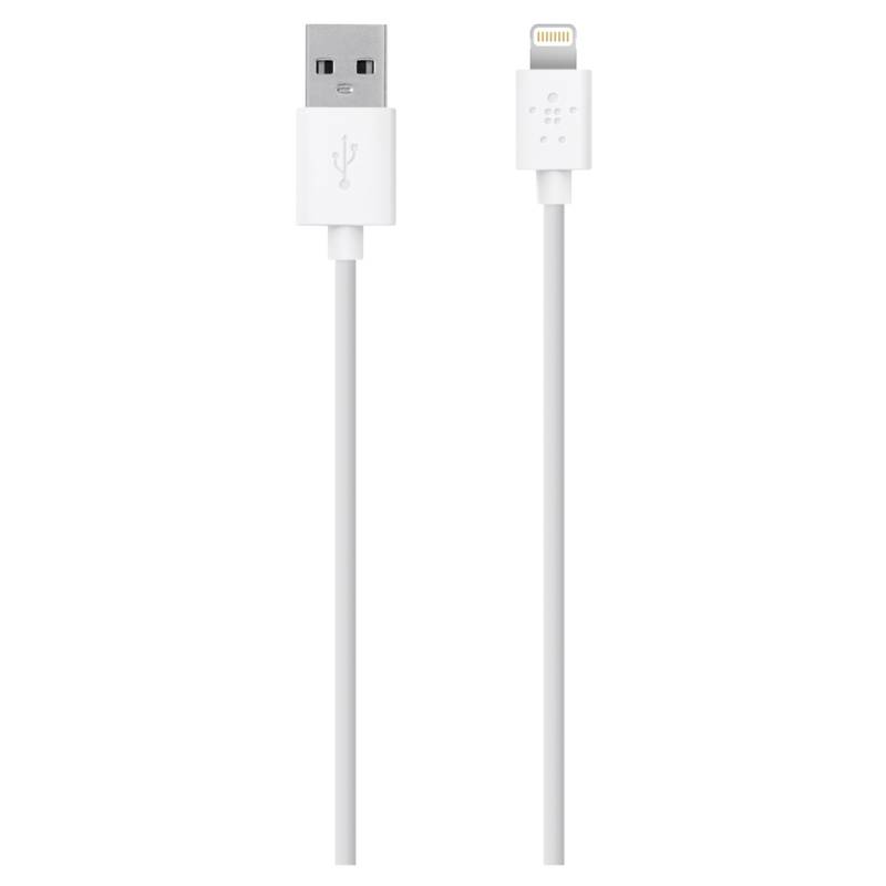 Belkin - Cable USB Mixit Lightning Blanco para iPhone 5