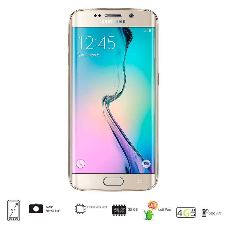 SAMSUNG - Galaxy S6 Edge 32GB Dorado