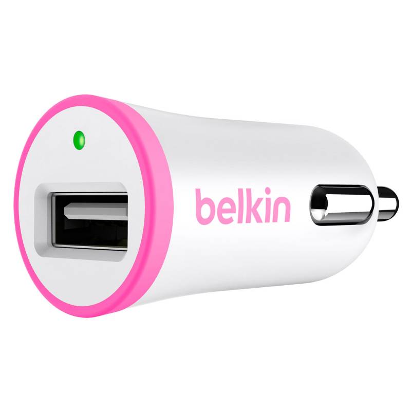Belkin - Cargador para Carro 2,4 amp Rosado