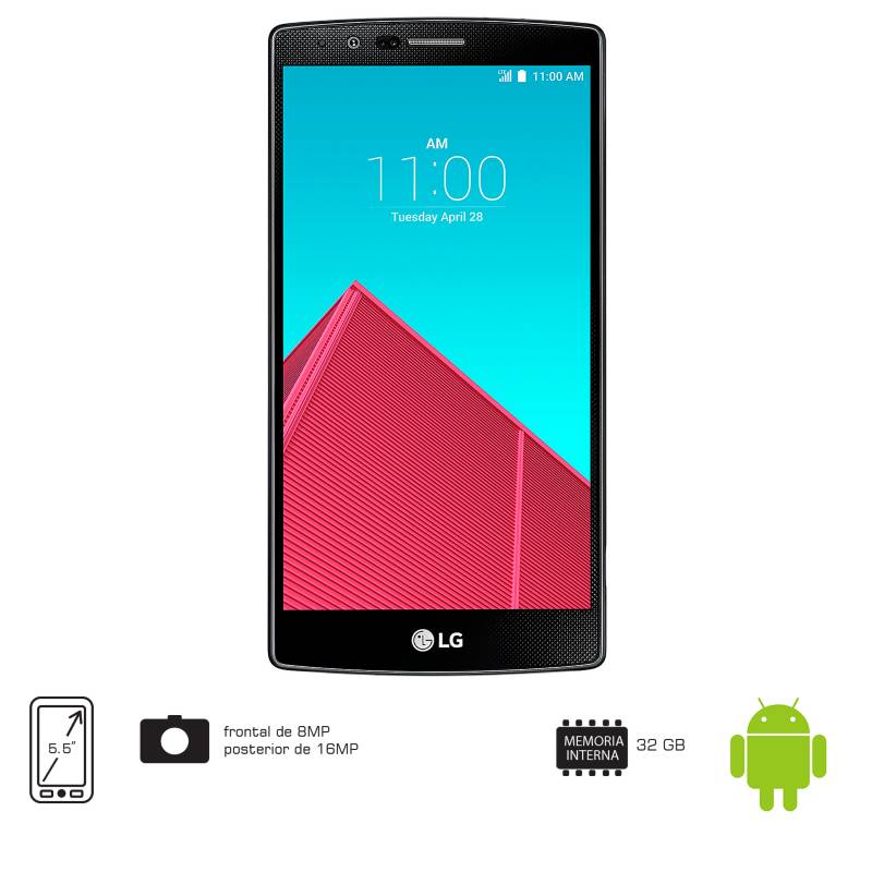 LG - Celular Libre G4 Metal Negro