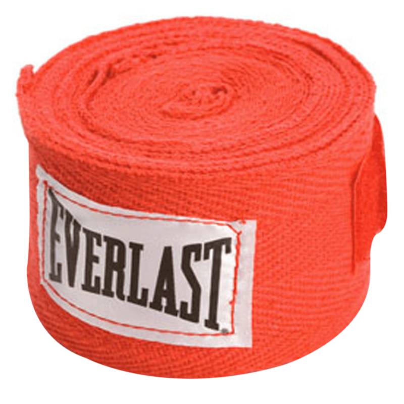 Everlast - Venda para mano 108 pulg color rojo