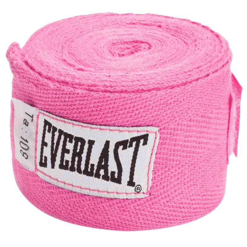 Everlast - Venda para mano 108 pulg color rosado