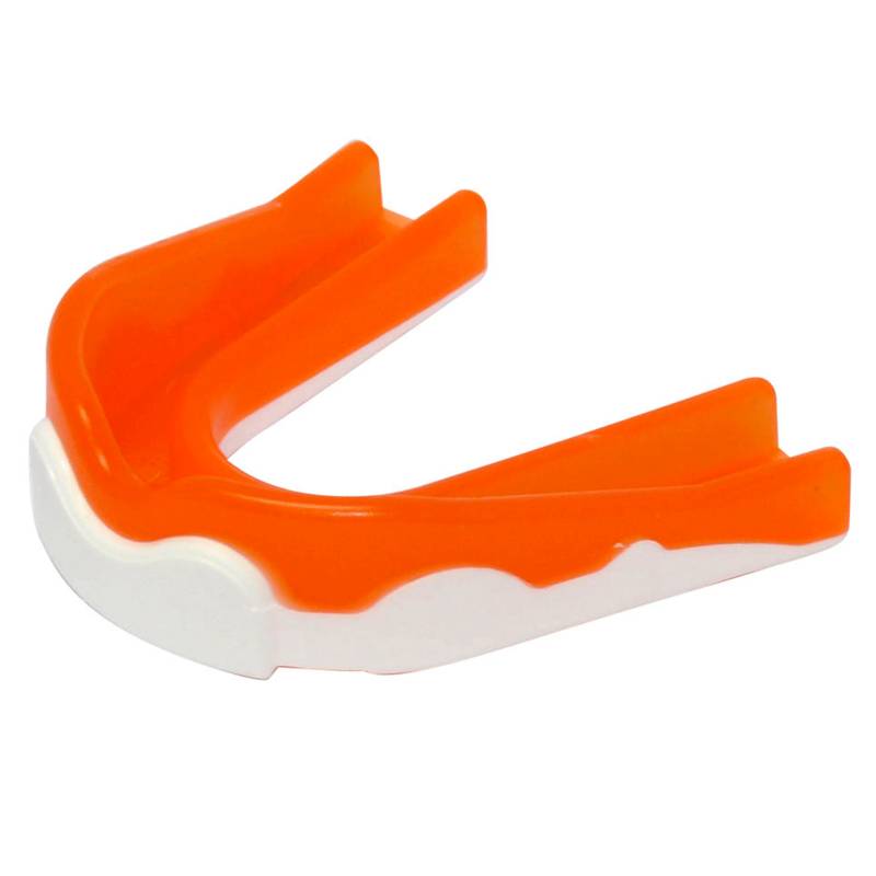 Everlast - Protector bucal para boxeo de goma color anaranjado