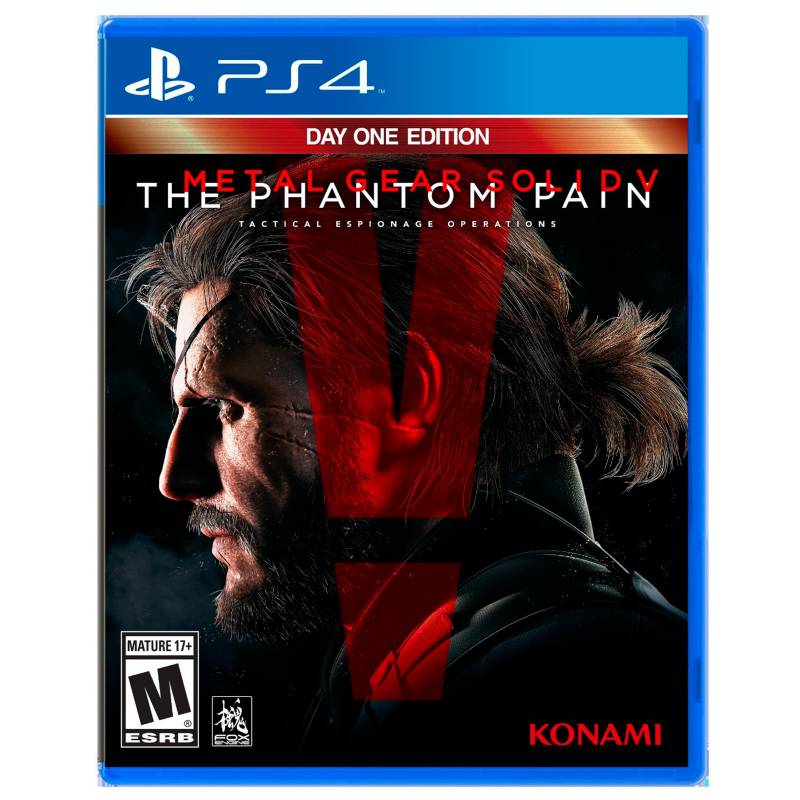 PlayStation 4 - Videojuego Metal Gear Solid V The Phatom of Pain
