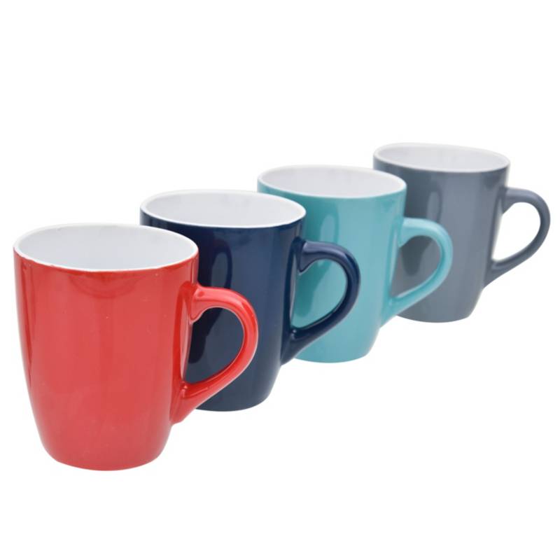  - Set de Mugs Colores x 4
