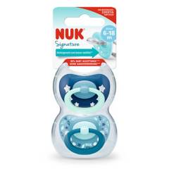 Nuk - Accesorio de Lactancia Nuk Chupo de Entretención Signature x2 T2 Niño Manual