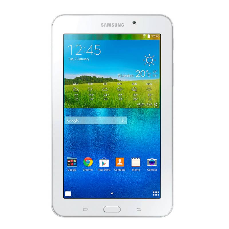 SAMSUNG - Galaxy Tab E 7 pulgadas 8GB Blanca