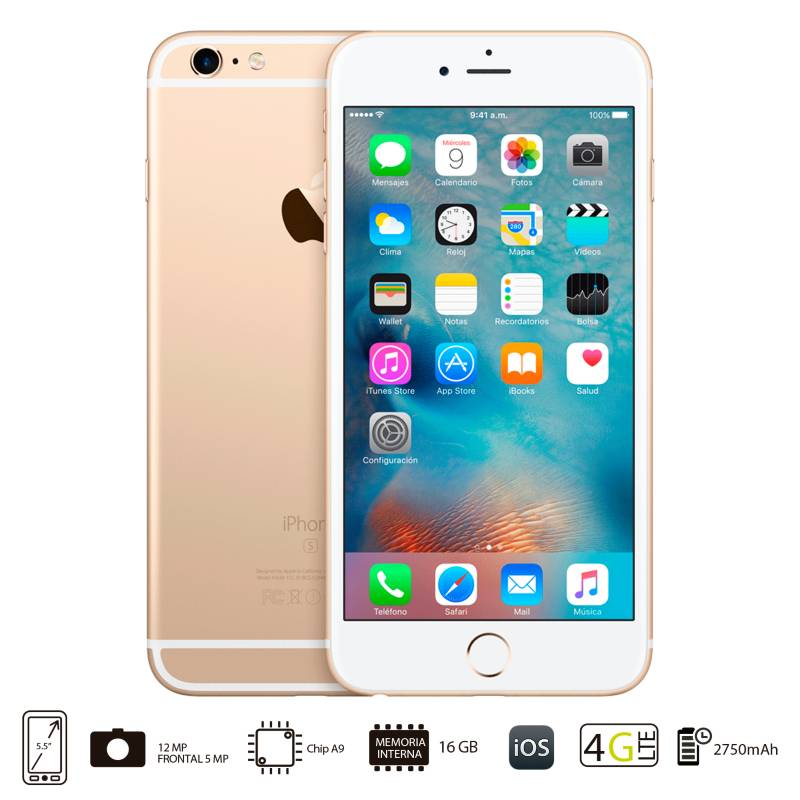 APPLE - iPhone 6S Plus 16GB Dorado