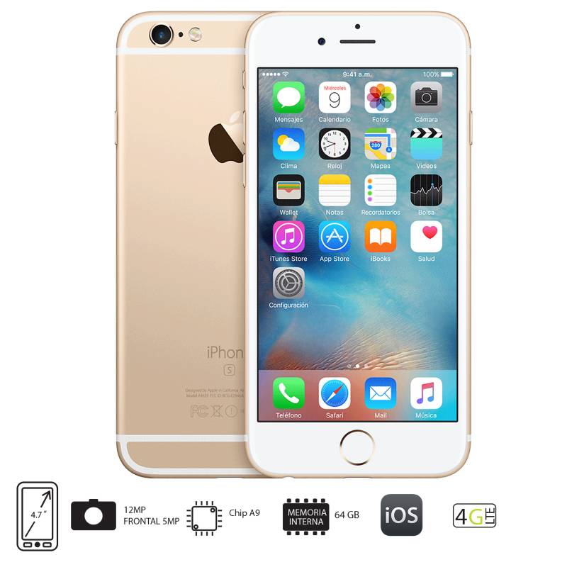 APPLE - iPhone 6S 64GB Dorado