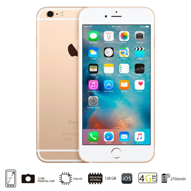 APPLE - iPhone 6S Plus 128GB Dorado