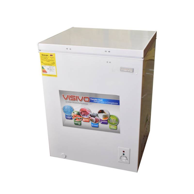 VISIVO - Congelador Dual Visivo Horizontal 150 Litros Blanc