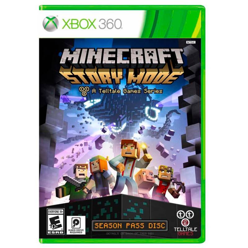 Xbox 360 - Videojuego Minecraft Story Mode
