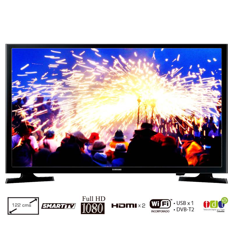 SAMSUNG - LED 48" Full HD Smart TV | UN48J5200AKXZL