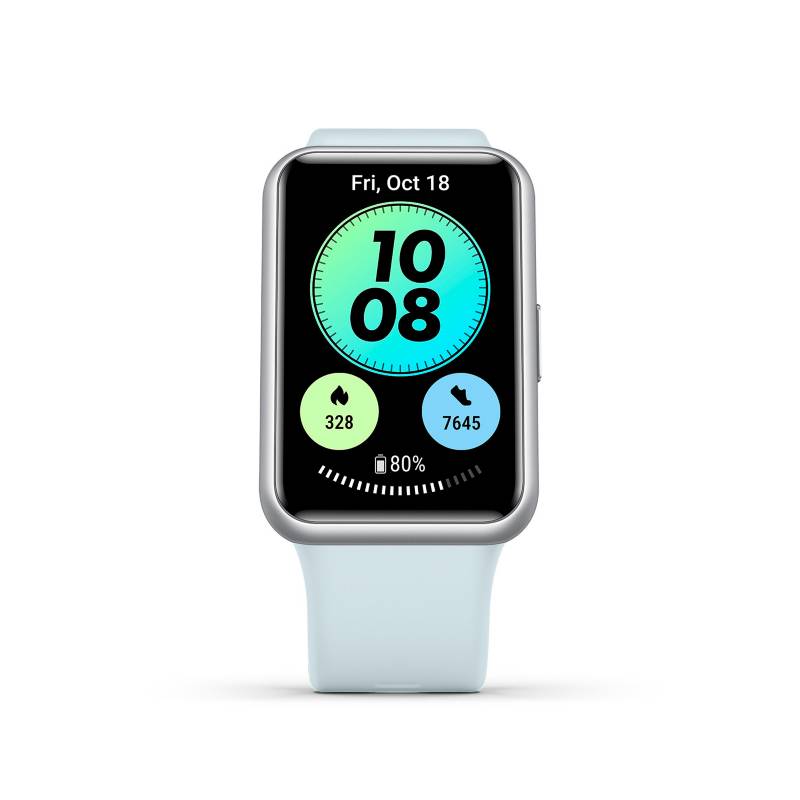 Smart watch Huawei Watch Fit Reloj inteligente hombre y mujer. Resistente  al agua. Monitoreo ritmo cardiaco, sueño y actividad física. Batería larga  duración. Compatible Android / iOS. HUAWEI