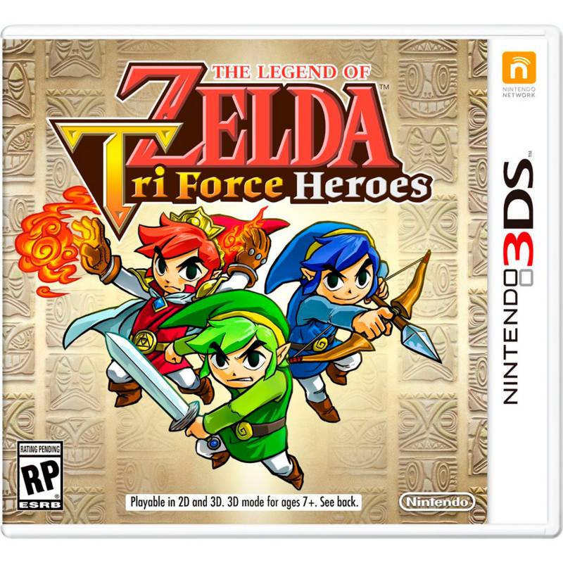 Nintendo 3DS - Videojuego The Legend of Zelda Tri Force Heroes