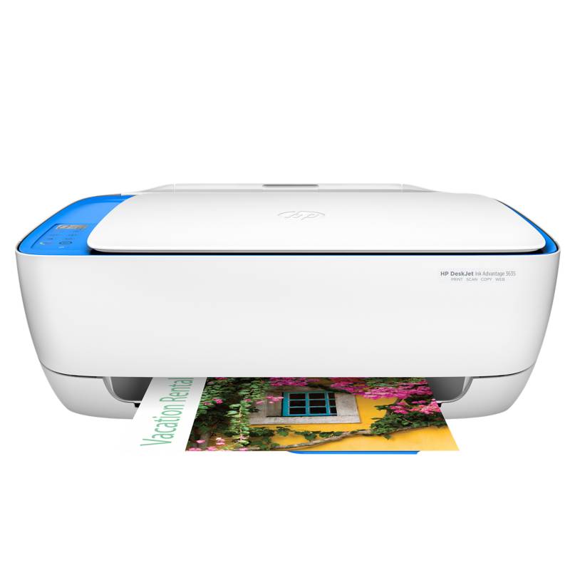 HP - Impresora Todo en Uno DeskJet Ink Advantage 3635