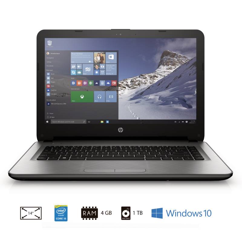 HP - Notebook 14" 4GB 1TB Ci5 | 14-ac143la