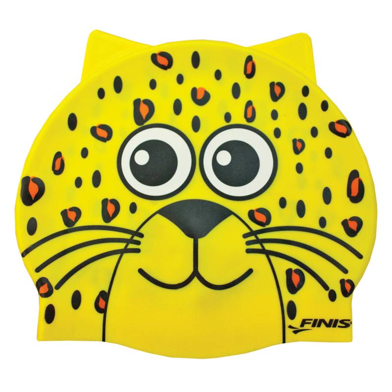 FINIS - Gorro silicona animales leopardo