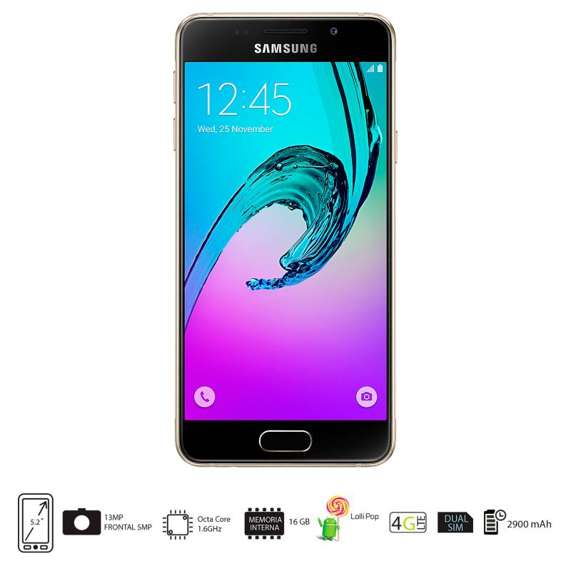 SAMSUNG - Galaxy A5 Dorado DS Celular Libre