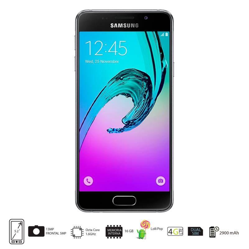 SAMSUNG - Galaxy A5 Negro DS Celular Libre