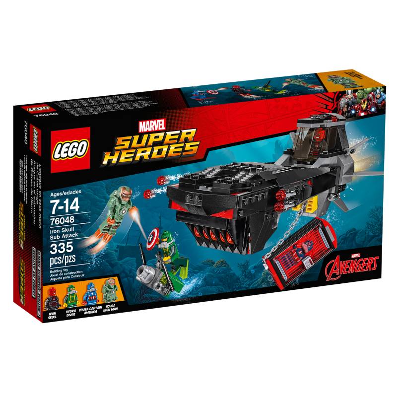 Lego - Ataque en el Submarino de cráneo de Hierro Lego