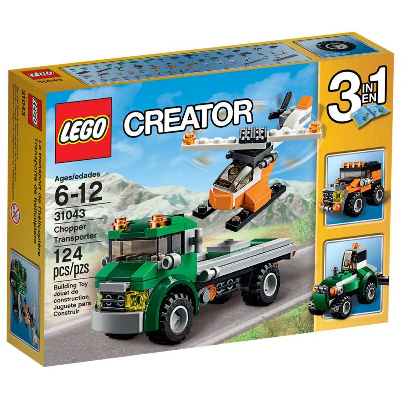LEGO - Lego Creator Transporte de Helícoptero 