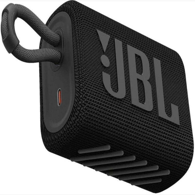 JBL - Parlante Jbl Go 3 Portátil Impermeable Negro