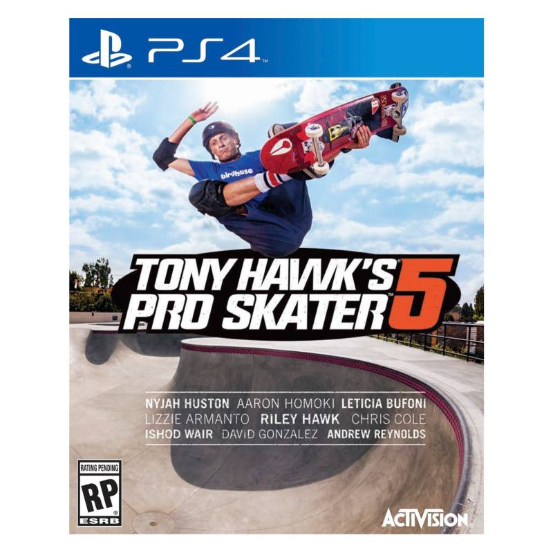 PlayStation 4 - Videojuego Tony Hawk Pro Skater 5