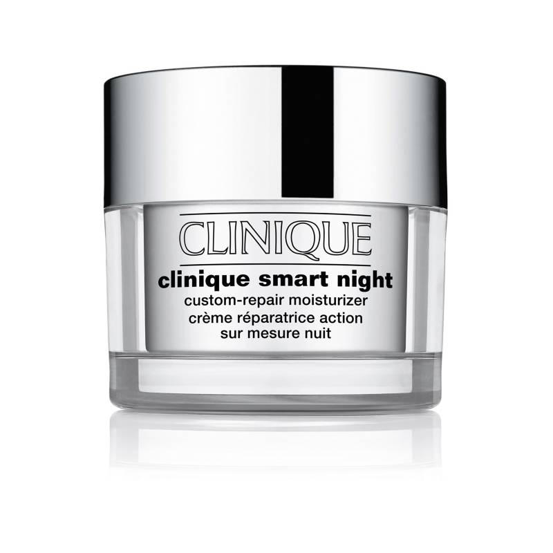 CLINIQUE - Tratamiento antiedad Smart Night Custom-Repair Moisturizer Clinique para Piel seca 50 ml