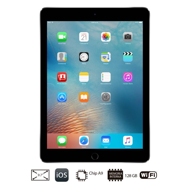 Apple - iPad Pro 9,7" 128GB Wi-Fi Gris Espacial