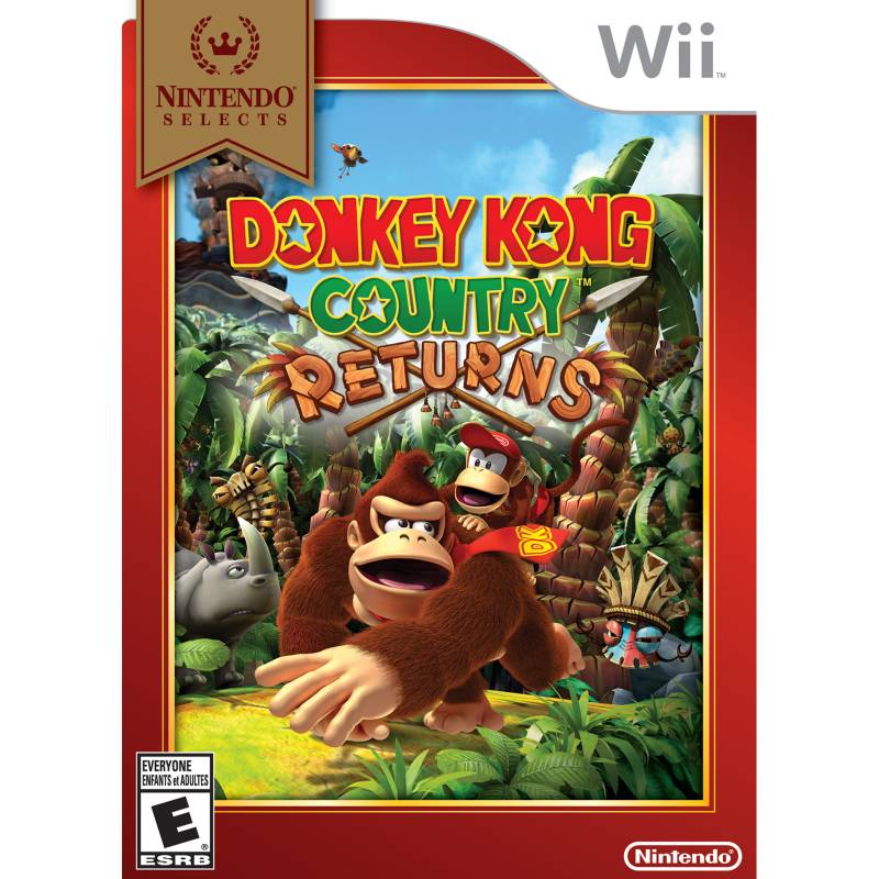 Nintendo Wii - Videojuego Donkey Kong Country Returns