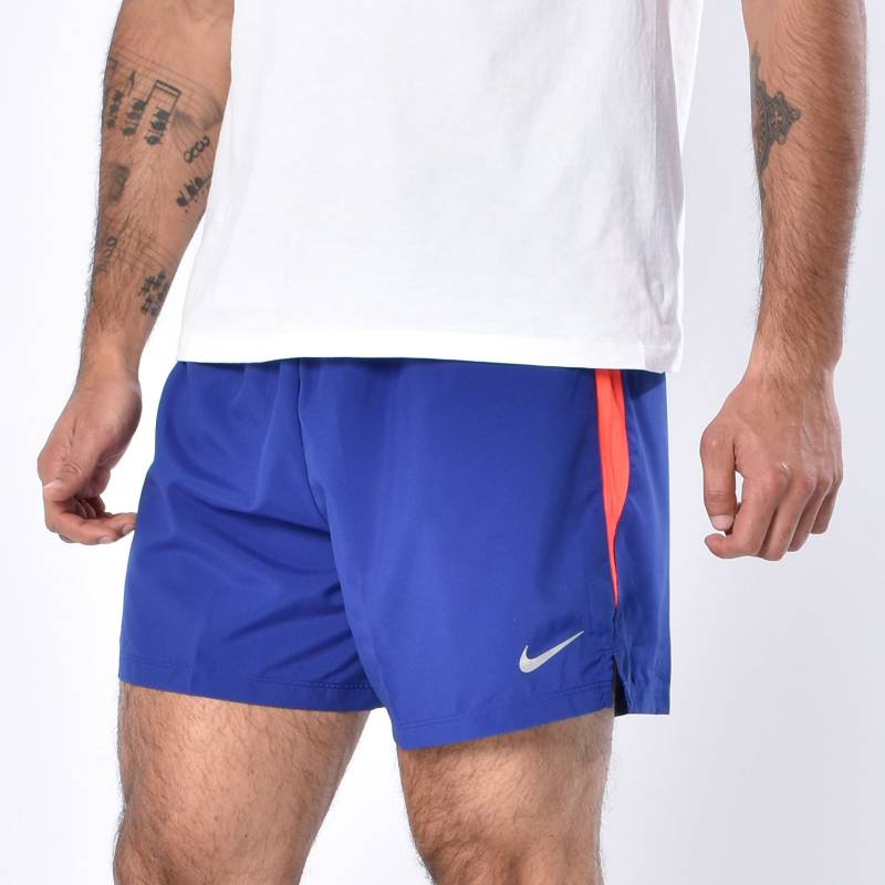 Nike - Pantaloneta Challenger Azul