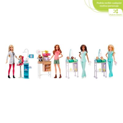 Barbie Set De Muñecas Con Profesiones Surtida Dhb63