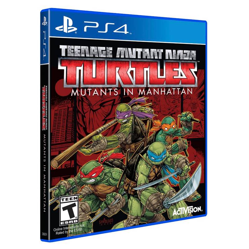 PlayStation 4 - Videojuego Las Tortugas Ninja: Mutantes en Manhattan