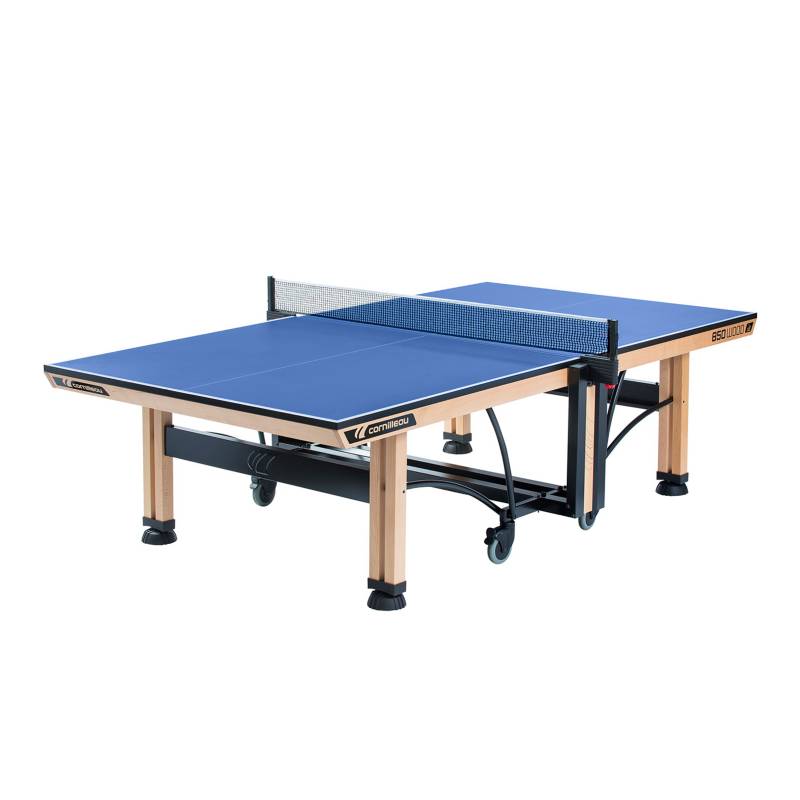 Cornilleau - Mesa de Ping Pong 850 Wood ITTF Azul