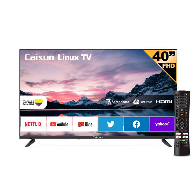 Caixun - Televisor Caixun 40 Pulgadas LED Full HD Smart TV