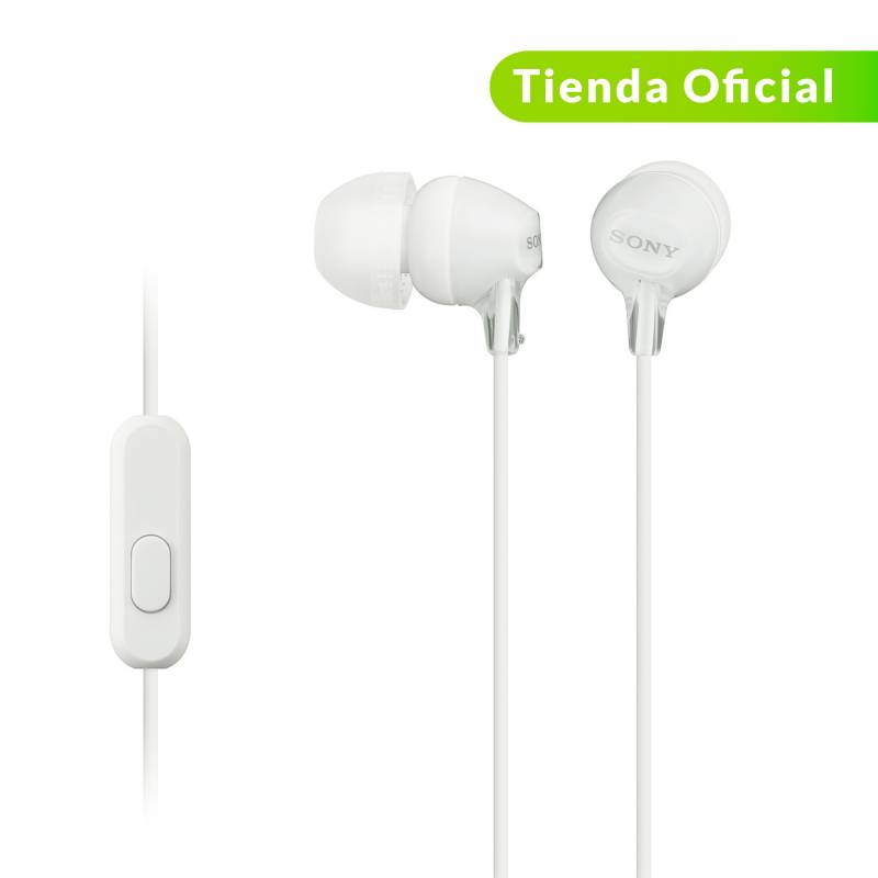 SONY - Audífonos Manos Libres MDR-EX15AP Blanco