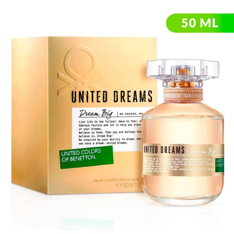 BENETTON - Perfume Benetton United Dreams Dream Big Mujer 50 ml EDT