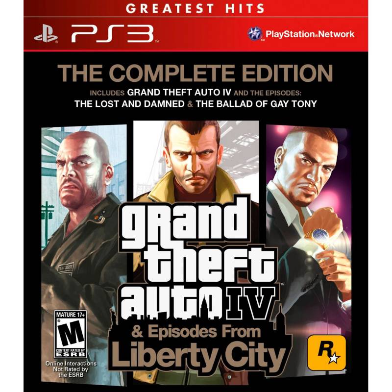 Sony - Videojuego Grand Theft Auto IV: The Complete Edition