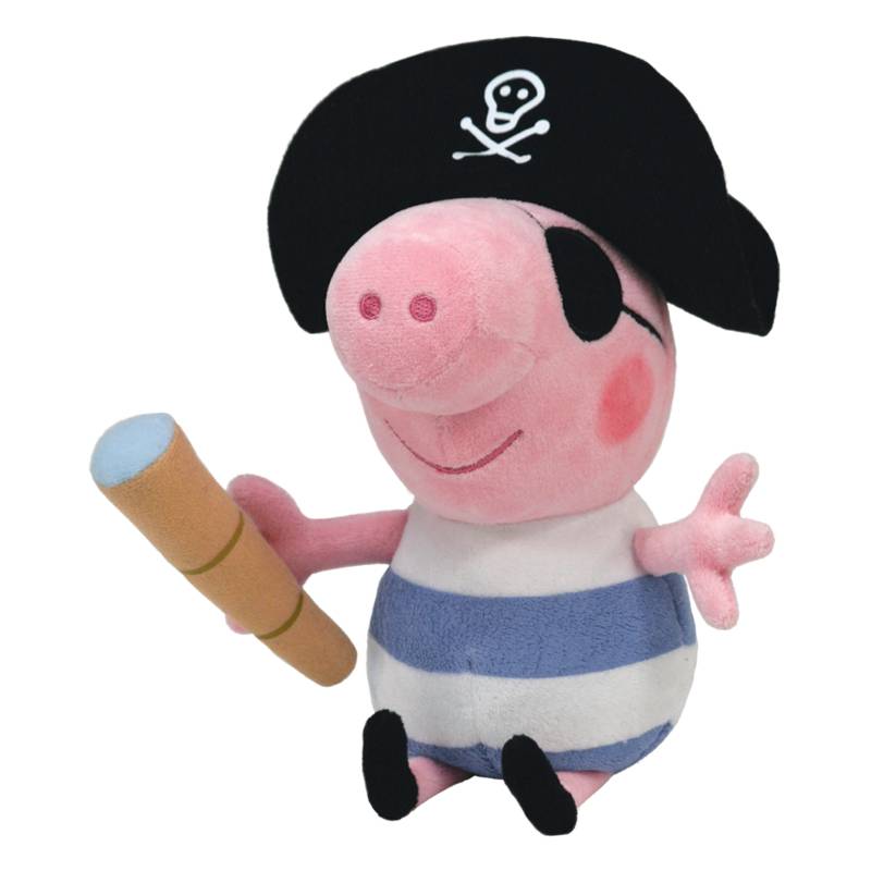 Peppa Pig - Peluche George Pirata 