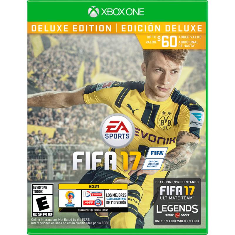 Xbox One - Videojuego FIFA17 Edición Deluxe