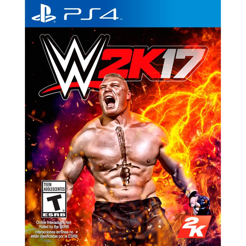 PlayStation 4 - Videojuego WWE 2k17