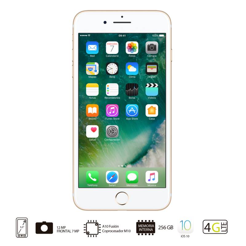 APPLE - iPhone 7 Plus 256GB Dorado